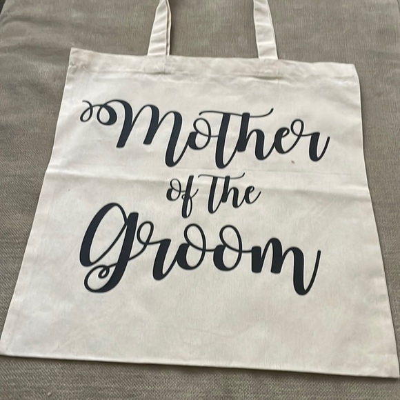 Mother of the Groom Canvas Tote Bag - Picture 1 of 2
